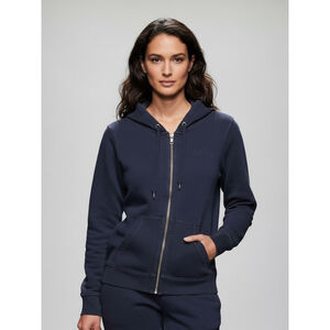 Ralph Lauren LRL Lauren Jeans Co Navy Zip Hoodie Gold Zip XL Quiet Luxury